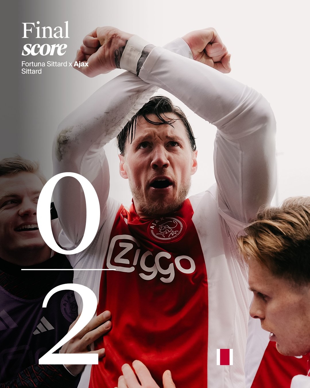 包含阿贾克斯客场战胜乌得勒支继续荷甲榜首的词条